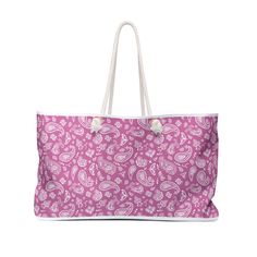 "Step out in style with our Elegant Paisley Tote Bag, the perfect blend of functionality and fashion. This tote features a classic paisley pattern with intricate designs that exude a timeless charm. Crafted from high-quality, durable materials, it's designed to withstand the hustle and bustle of daily life while keeping you looking chic. .: One size: 24\" x13\" (60.9 cm x 33 cm) .: 100% Spun Polyester .: T-bottom .: Cream sheeting interior lining .: NB! Size tolerance 0.75\" (1.9 cm)) .: Assembl Everyday Use Bags With Paisley Print, Donut Bag, The Hustle, Bag Light, Hippie Chic, Intricate Designs, Bags Purses, Paisley Pattern, Beautiful Patterns