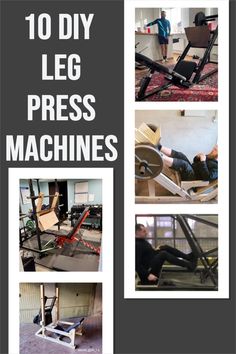 the 10 diy leg press machines are great for beginners to learn how to use them