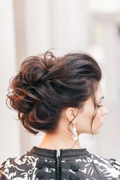 Easy Updos For Medium Hair, Easy Updos For Long Hair, Messy Wedding Hair, Messy Updo, European Hair, Peinados Recogidos, Best Wedding Hairstyles