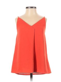 Uniqlo Sleeveless Top Size: X-Small Orange Tops - used. 100% Polyester, Halter, | Uniqlo Sleeveless Top Orange Halter Tops - Used - Size X-Small Orange Tops, Orange Top, Halter Tops, Sleeveless Blouse, Uniqlo, Halter Top, Sleeveless Top, Women Handbags, Womens Tops