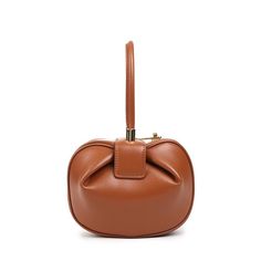 Free U.S. shipping. Style:  , color:Brown, suite for season：Spring, Summer, Autumn, Winter ，Anniversary, Date, Going out, Party, Material Genuine Leather, Brown Unique Leather Handbags Cute Purse with Metal Lock Bucket Handbags, Lv Bags, Chic Leather, Round Bag, Round Leather, Leather Handbags Tote, Cute Purses, Leather Bucket, Genuine Leather Bags