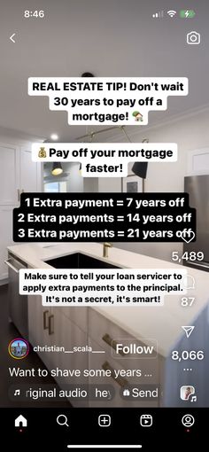 the real estate tip don't wait 30 years to pay off a mortgage offer