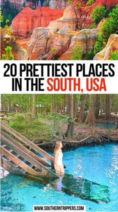 20 Prettiest Places in the South, USA Weekend Getaways In The South, Pretty Cities, Usa Places, South Usa, Usa Places To Visit, Women Dancing, Road Trip Places, Vacation Locations, Us Road Trip