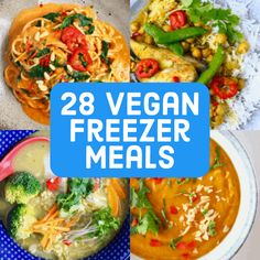 28 vegan freezer meals that are easy to make and delicious for the whole family