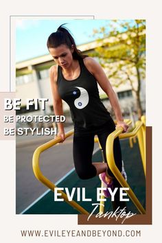 🔥Be fit!🔥 🔥Be stylish!🔥 🔥Be protected from evil eye!🔥 🧿TANK TOP COLLECTION🧿 🧿YINYANG EVIL EYE TANK TOP🧿 🔥Want the tank top? 👇👇👇 www.evileyeandbeyond.com/yinyang-evil-eye-tank-top #evileye #evileyeprotection #evileyetanktop #tanktop