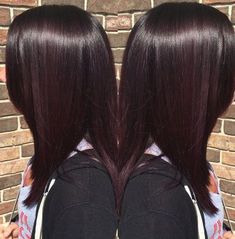 Dark Plum Hair, Berry Hair, Hair Color Plum, Colourful Hair, Dark Red Hair, Hair Dark, Burgundy Hair