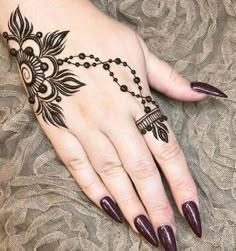 Pinterest // @alexandrahuffy ☼ ☾ Henna Tattoos, Henna, Tattoos, Nails, Black, Design