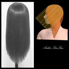 Long Silver Hair, Diy Haircut, Hair Patterns, Haircut And Color, Hair Color And Cut, Haircut For Thick Hair, Diy Hair Accessories, Long Hair Cuts