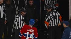 The captain of the Montreal Canadiens, Nick Suzuki, made a gesture yesterday after the victory against the Vancouver Canucks at the Bell Centre.