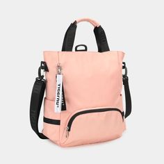 TB8169 Cool Backpack Capacity: Below 20 Litre Colors: Red, Blue, Pink Weight: 0.5 KG Size: 28 * 36 * 13 cm Capacity: 12 L Introducing the stylish and versatile TB8169 backpack, perfect for fashion-forward women who value functionality and aesthetics. This 3-in-1 bag can be used as a backpack, tote bag, or shoulder bag, making it an excellent choice for various occasions, including college, high school, travel, or daily use. The backpack is made of high-quality nylon, which is durable, lightweigh High School Bags, Pink China, Hiking Accessories, Girls Handbags, Lightweight Bag, Bag Trends, Bag Light, Backpack Bag, Cool Backpacks