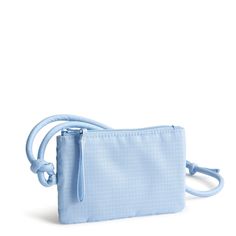 Keep your essentials close at hand with our Zip Card Pouch Lanyard. Perfect for those who want to travel light and hands-free, this stylish accessory combines the convenience of a card case with the functionality of a lanyard, allowing you to carry your cards and ID with ease wherever you go. Vera Bradley Zip Card Pouch Lanyard in Blue Versatile Blue Phone Bag For Travel, Functional Blue Pouch Travel Accessories, Functional Blue Rectangular Phone Bag, Blue Zipper Pouch Travel Accessories For Everyday Use, Blue Travel Pouch For Mobile Phone, Blue Everyday Travel Accessories With Zipper Pouch, Blue Mobile Phone Pouch For Travel, Blue Nylon Travel Accessories For Everyday Use, Blue Mobile Phone Travel Pouch