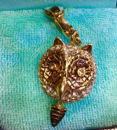 2004 NWOT JUICY COUTURE OWL HEAD CHARM YJRU0073 EXTREMELY RARE #JuicyCouture Owl Head, Jewellery And Watches, Belly Button Rings, Fashion Jewelry