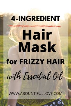 Remedy For Frizzy Hair, Hairstyles For Thick Frizzy Hair, Face Serum Recipe, On A Bun, Essential Oils For Kids, Essential Oil Remedy, Homemade Cosmetics