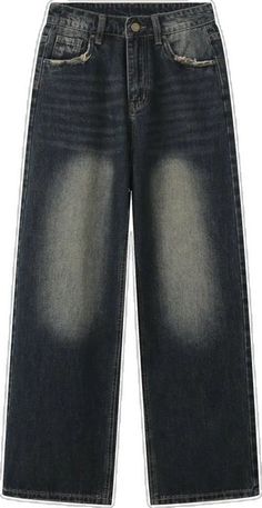 Good Night' Vintage Oversized Distressed Denim Pants AlielNosirrah Grunge Dark Wash Wide Leg Pants, Grunge Wide Leg Denim Bottoms, Grunge Wide Leg Jeans For Fall, Grunge Style Wide Leg Denim Flare Jeans, Distressed Pants, Today Only, Special Price, Lettering Design, Stylish Accessories