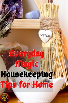 Everyday Magic, 15 Housekeeping Tips for Home, The witch's home rules of the house. Transform your house into an excellent catalyst for personal energy and manifestation using tried and tested magic ideas Witchy House, Magic Ideas, Wiccan Crafts, Cottage Witch, Housekeeping Tips, Everyday Magic, Magic House