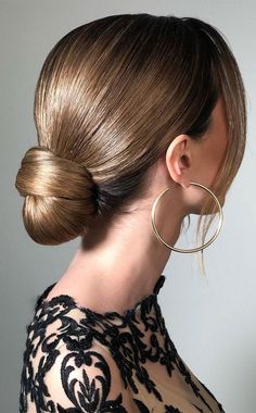 sleek updo, updo hairstyles 2022, knot bun Tight Updo Hairstyles, Ball Hairstyle, Sleek Bun Hairstyles, Grad Hair, Engagement Hairstyles, Classic Updo, Knot Bun, Sleek Updo, Mother Of The Bride Hair