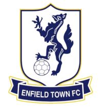 the logo for enfield town football club