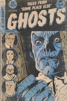 an old comic book cover with the words ghost's on it