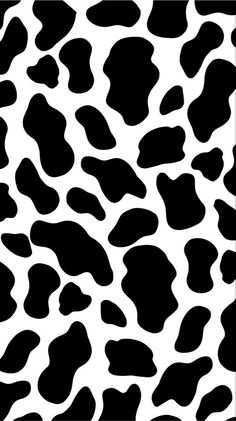 a black and white animal print pattern