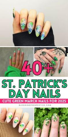 These green nail designs are bold and perfect for celebrating in style! Featuring green nails and St Patricks day nail art, this collection includes playful st patricks day nails designs. Plan your March nails 2025 with these creative ideas. Check out the blog for all the st patrick's nail ideas and st paddys nails!