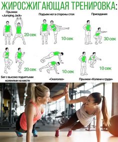 an image of a woman doing push ups in the gym with instructions on how to do it