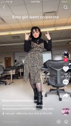 Alternative Workplace Fashion, How To Dress For Office Job Outfit Ideas, Alt Semi Formal Outfits, Witchy Buisness Casual, Alternative Business Professional Outfits, Alternative Job Interview Outfit, Kawaii Business Casual Outfits, Casual Goth Outfits Midsize, Cute Professional Outfits Plus Size