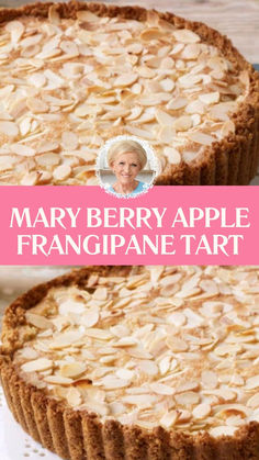 Mary Berry Apple Frangipane Tart Frangipane Apple Tart, Italian Crostata, Savory Tart Recipes, Mary Berry Desserts, Apple Frangipane Tart, Frangipane Tart Recipe, Mary Berry Recipes, Apple Frangipane, British Food Traditional