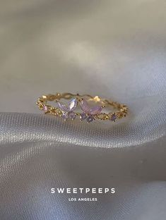 Cute Gold Ring Jewelry, Cute Gold Wedding Rings, Sweetpeeps Jewelry, Pastel Ring, Simplistic Jewelry, Stylish Jewelry Accessories, Cute Promise Rings, Hand Jewelry Rings, Baby Ring