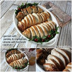 a collage of pictures showing different types of breads