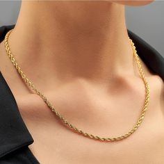 18" Chain 3mm New Unisex Gift Comes With A Small Box For Storage 14k Gold Plated Rope Chain Nwt Welcome. I Have 2 Sales Always Going On In My Closet. Any 3 Items Added To A Bundle Automatically Received 20% Off With No Offer Needed. Any 5 Items Listed $12 Or Less Can Bundle For $35. Just Let Me Know When You're Ready And I'll Send Your Offer. Offers Welcome On Single Items Have A Blessed Day. Bundle And Save Pay 1 Price Shipping Up To 5lbs Bundle And Save Box For Storage, Gold Rope Chains, Rope Chain Necklace, Unisex Necklace, Faux Pearl Necklace, Unisex Gifts, Unisex Jewelry, Acrylic Earrings, Rope Chain