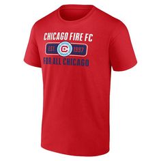 Cheer your team on in style with this Men's MLS Chicago Fire Blindside T-Shirt. Cheer your team on in style with this Men's MLS Chicago Fire Blindside T-Shirt. FEATURES Crewneck Short sleevesDETAILS Cotton Machine wash Imported Size: XXL. Color: Cfs Red. Gender: male. Age Group: adult. Red Moisture-wicking T-shirt For Team Events, Sports Team Logo T-shirt, Short Sleeve, Red T-shirt For Team Events, Red Casual T-shirt For Team Events, Casual Red T-shirt For Team Events, Red Team Name T-shirt For Team Events, Red Team T-shirt For Team Events, Red T-shirt For Team Events With Team Spirit, Red T-shirt For Football Season Fan Merchandise