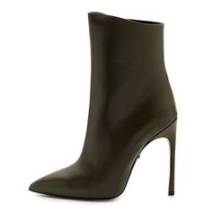 Chic Moto Ankle Boots For Night Out, Chic Ankle Moto Boots For Night Out, Calf Leather Boots For Night Out In Fall, Designer Boots For Night Out In Fall, Luxury Winter Boots For Night Out, Fall Party Platform Boots In Calf Leather, Calf Leather Boots For Fall Party, Luxury High Ankle Boots For Night Out, Luxury High Ankle Heeled Boots For Fall