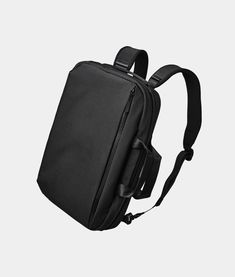 #color_Black | Axoflux 600D Business Travel Backpack, Minimalist Backpack, Backpack Reviews, Tech Gear, Suitcase Packing, Convertible Backpack, Travel Collection, Backpack Straps, Wallet Bag