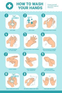 How to wash hands with soap and water thoroughly step by step to keep hands free of germs and viruses. Donwload it at freepik.com! #Freepik #vector #water #hands #flat #finger Hand Hygiene Posters, Food Safety Posters, Global Handwashing Day, Education Infographics, Hands Vector, Hand Washing Poster, Proper Hand Washing, Foot Reflexology Massage, Educational Infographic