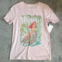 Nwt T Shirt Little Mermaid Disney Tshirts, Disney Shirts, The Little Mermaid, Shirts For Girls, Kids Shirts, Shirts Tops, Kids Shop, Mermaid, Disney