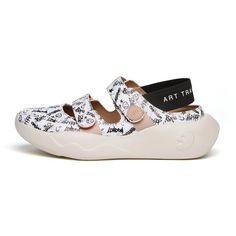 UIN Footwear Women Hip Hop San Sebastian III Women Canvas loafers Sporty Adjustable Non-slip Sandals, Adjustable Fit Non-slip Sport Sandals With Open Toe, Non-slip Functional Synthetic Sport Sandals, Adjustable Non-slip Sport Slide Sandals, Spring Buckle Closure Slip-on Sport Sandals, Sneakers Design, Artistic Patterns, Vibrant Outfits