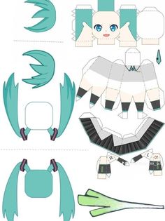 the paper doll is made to look like an origami