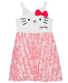 in stock Hello Kitty Dress, 5th Birthday, Sleeveless Tank, Tank Dress, Toddler Outfits, Baby Toys, Hello Kitty, Girls Dresses, Pick Up