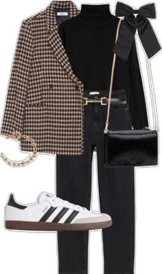 London Outfits, Look Adidas, Mode Tips, Capsule Outfits, Casual Chic Outfit, Casual Work Outfits, Looks Chic