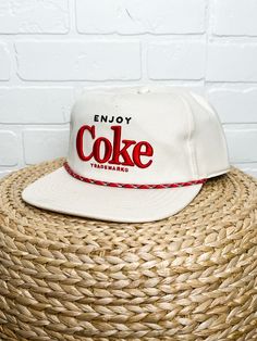 Coke coachella hat white - Trendy Gifts at Lush Fashion Lounge Boutique in Oklahoma City Cute Trucker Hats, Coachella Hat, Boat Hats, Trendy Hats, Trendy Hat, Concert Fits, Hat Ideas