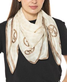 in stock Elegant White Square Silk Scarf, Elegant Beige Square Silk Scarf, Luxury Elegant Square Silk Scarf, Luxury Brown Bohemian Scarf, Luxury Women's Silk Scarf With Abstract Print, Under Pants, Outdoor Apparel, Fitness Beauty, Kids Sweater