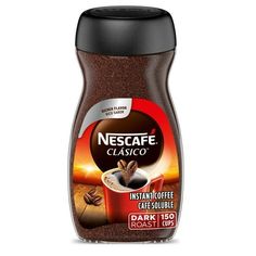 a bottle of coffee that is on a white background