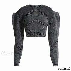 Olivia Mark - Premium Motorcycle Ribbed Chunky Bolero Sweater Set with Puff Sleeves and Cropped Length Two Piece Sweater Set, Bolero Sweater, Knit Two Piece Set, Cute Clothing Stores, Casual Sundress, Knit Tank Top, Casual Vest, Motorcycle Gear, Ribbed Texture