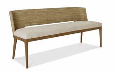 Amalfi Bench Amalfi Beach, Upholstered Dining Bench, Accent Bench, Solid Wood Benches, Late November, Teak Bench, Accent Seating, Entry Bench, Occasional Seating