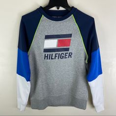 Brand New With Tag. Sport Series. Made In India. Tommy Hilfiger Casual Logo Print Sweatshirt, Casual Tommy Hilfiger Logo Print Sweatshirt, Casual Tommy Hilfiger Sweatshirt With Logo, Tommy Hilfiger Sporty Cotton Sweatshirt, Tommy Hilfiger Sporty Sweatshirt With Ribbed Cuffs, Tommy Hilfiger Sporty Letter Print Sweatshirt, Tommy Hilfiger Sporty Logo Print Sweatshirt, Tommy Hilfiger Sporty Sweatshirt With Logo Print, Tommy Hilfiger Crew Neck Sweatshirt For Streetwear