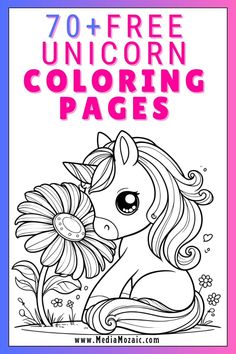 unicorn coloring pages with the text, free unicorn coloring pages for kids to color on