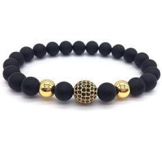 Bracelets Men, Lava Stone Bracelet, Fashion Geometric, Geometric Bracelet, Natural Stone Beads, Ball Bracelet, Mens Beaded Bracelets, Bead Charm Bracelet