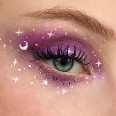 Makeup Ulzzang, Makeup Zombie, Make Up Designs, Maquillage On Fleek, Mekap Mata, Drag Make-up, Cute Eye Makeup, Purple Makeup, Smink Inspiration