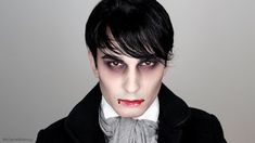 Mens Halloween Makeup, Maquillage Halloween Simple, Male Vampire, Halloweenský Makeup, Drag Make-up, Vampire Makeup