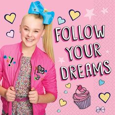 Servilleta Jojo Siwa (L) 16ct Jojo Siwa Birthday, Jojo Bows, Sports Themed Party, Kids Party Supplies, Party Stores, Party Kit, Jojo Siwa, Party Napkins, Party Tableware